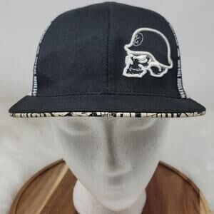 Metal Mulisha Black/White Men's Flex Fit Hat S-M